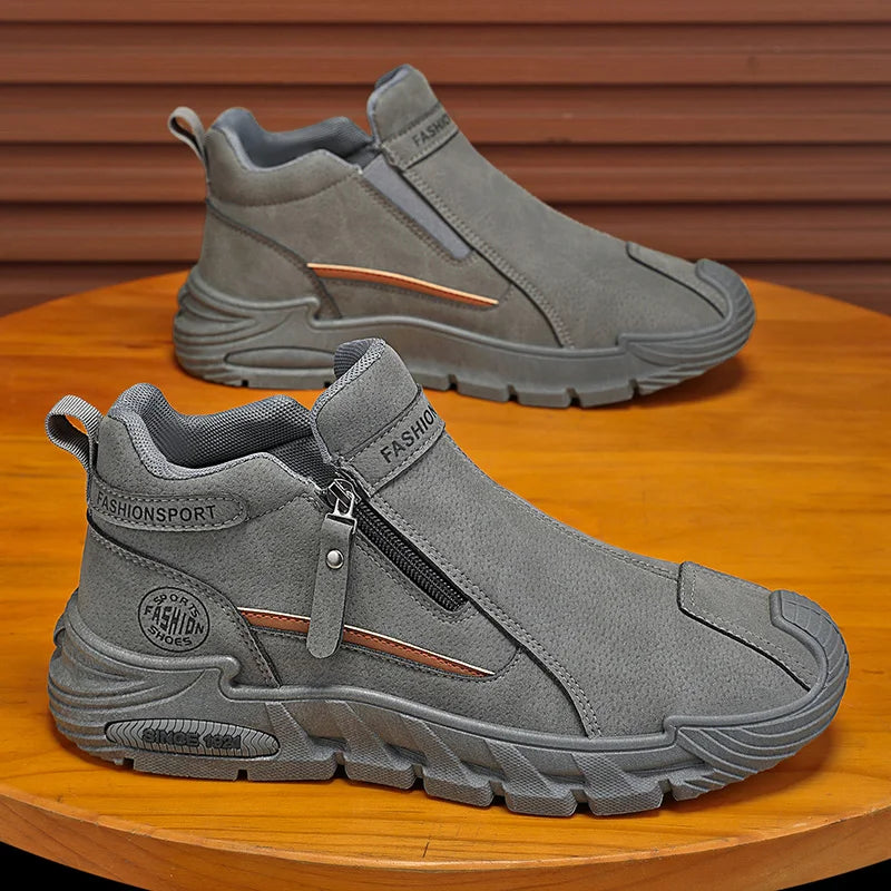 Męskie casualowe sportowe buty outdoorowe do trekkingu, modne, streetwearowe i wygodne