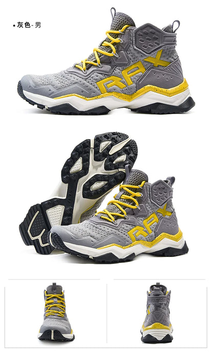 Rax Men – wodoodporne buty turystyczne, oddychające buty turystyczne, buty do trekkingu, sportowe trampki, buty taktyczne