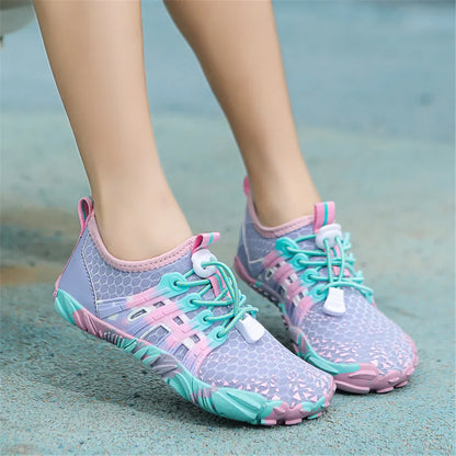 12 Farben Wasserschuhe für Kinder, Sommer, Strand, Five Fingers, Barfuß, Schwimmen, Aqua-Schuhe, schnell trocknend, Meer, Fluss, Kindersneaker