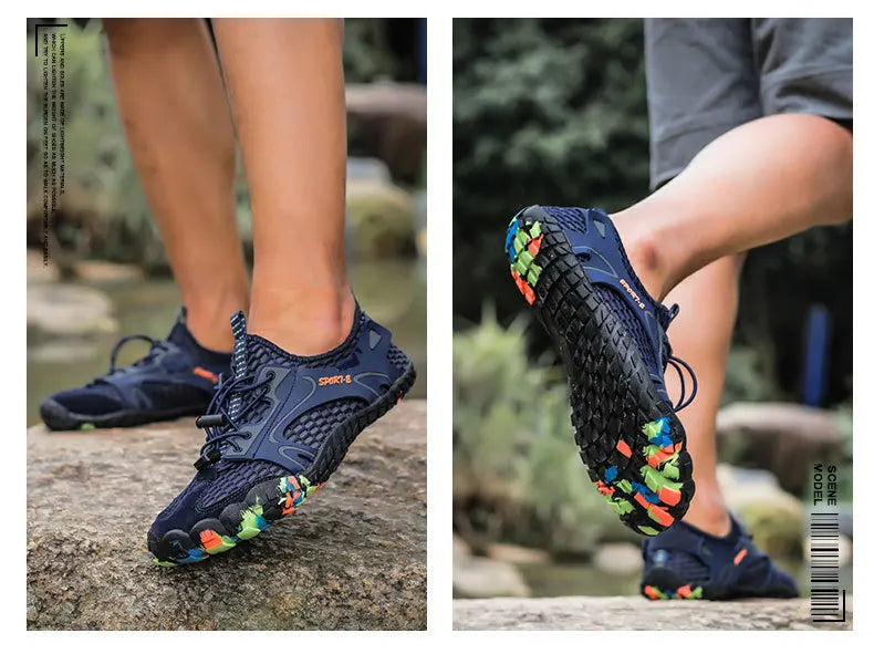 Water Shoes For Men Trekking Hiking Shoes Drainage Beach Aqua Shoe Quick Dry Swim Barefoot Sandal Diving Fishing Surfing Sneaker