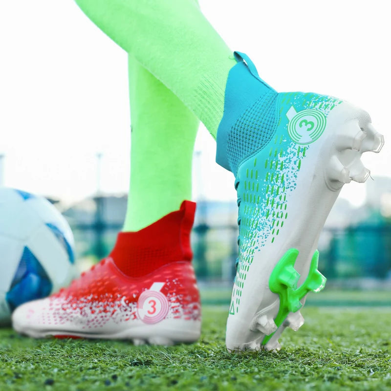 Größe 31–45: Herren-Fußballschuhe, Damen-Fußballschuhe, Kinder-Fußballschuhe, Trainingsschuhe, atmungsaktive Sportschuhe für Jugendliche
