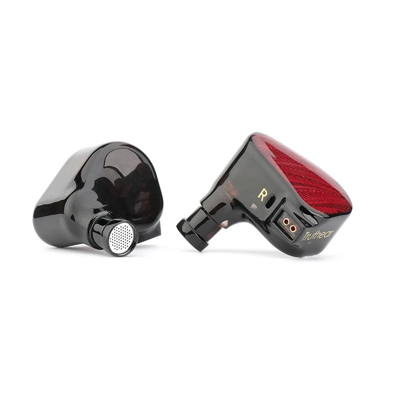 TRUTHEAR x Crinacle ZERO:RED kabelgebundene audiophile In-Ear-Kopfhörer mit dualem dynamischem Treiber, 0.78 2Pin HiFi-Kopfhörer