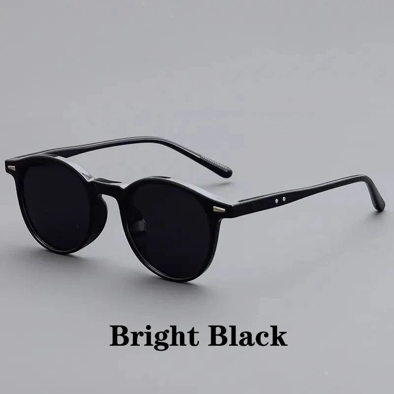 Vintage Round Sunglasses for Women Men Circular Sun Glasses Female Oval Eyewear Sunglasses for Male Female Eyeglasses