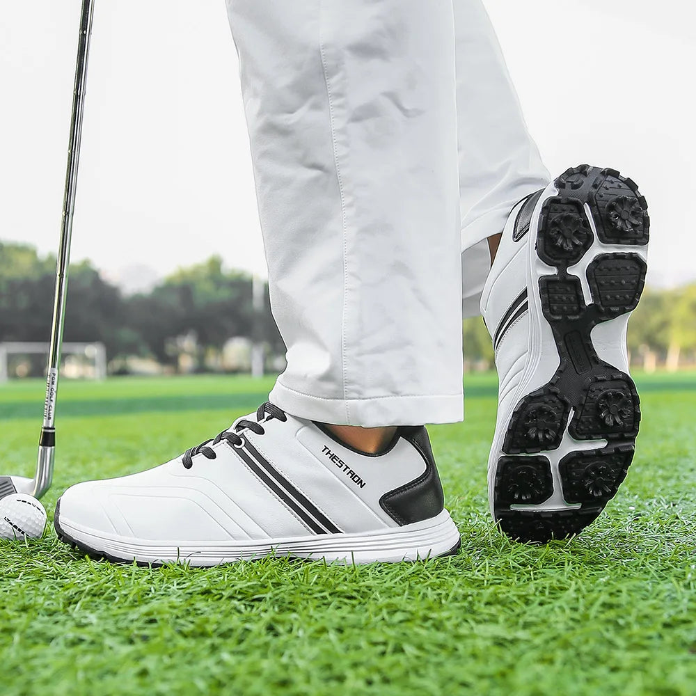 Waterproof Men Golf Shoes Professional Lightweight Golfer Footwear Outdoor Golfing Sport Trainers Athletic Sneakers Brand