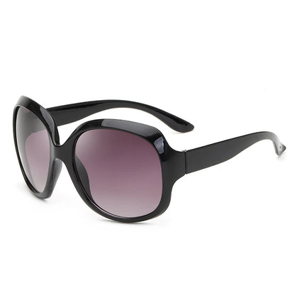Oversized  Sunglasses Women Luxury Brand Designers Oval Sun Glasses Vintage Black Shades UV400 zonnebril dames
