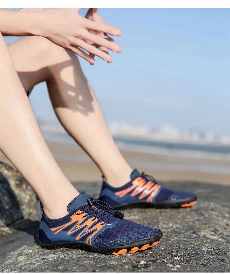 EOCENE – buty sportowe do uprawiania sportów na świeżym powietrzu dla mężczyzn i kobiet, typu „barefoot”, szybkoschnące, plażowe, pływackie, fitnessowe, do brodzenia, wędrówek i jazdy na rowerze – buty wodne