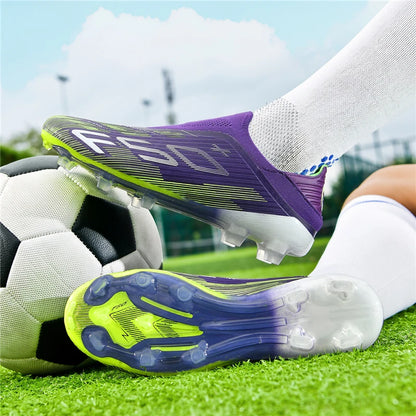 Férfi futballcipő, futsal, csúszásmentes, műfüves, kényelmes, ultrakönnyű, FG, fűre való, futballcipő, sport, beltéri, felnőtt, csúszásmentes