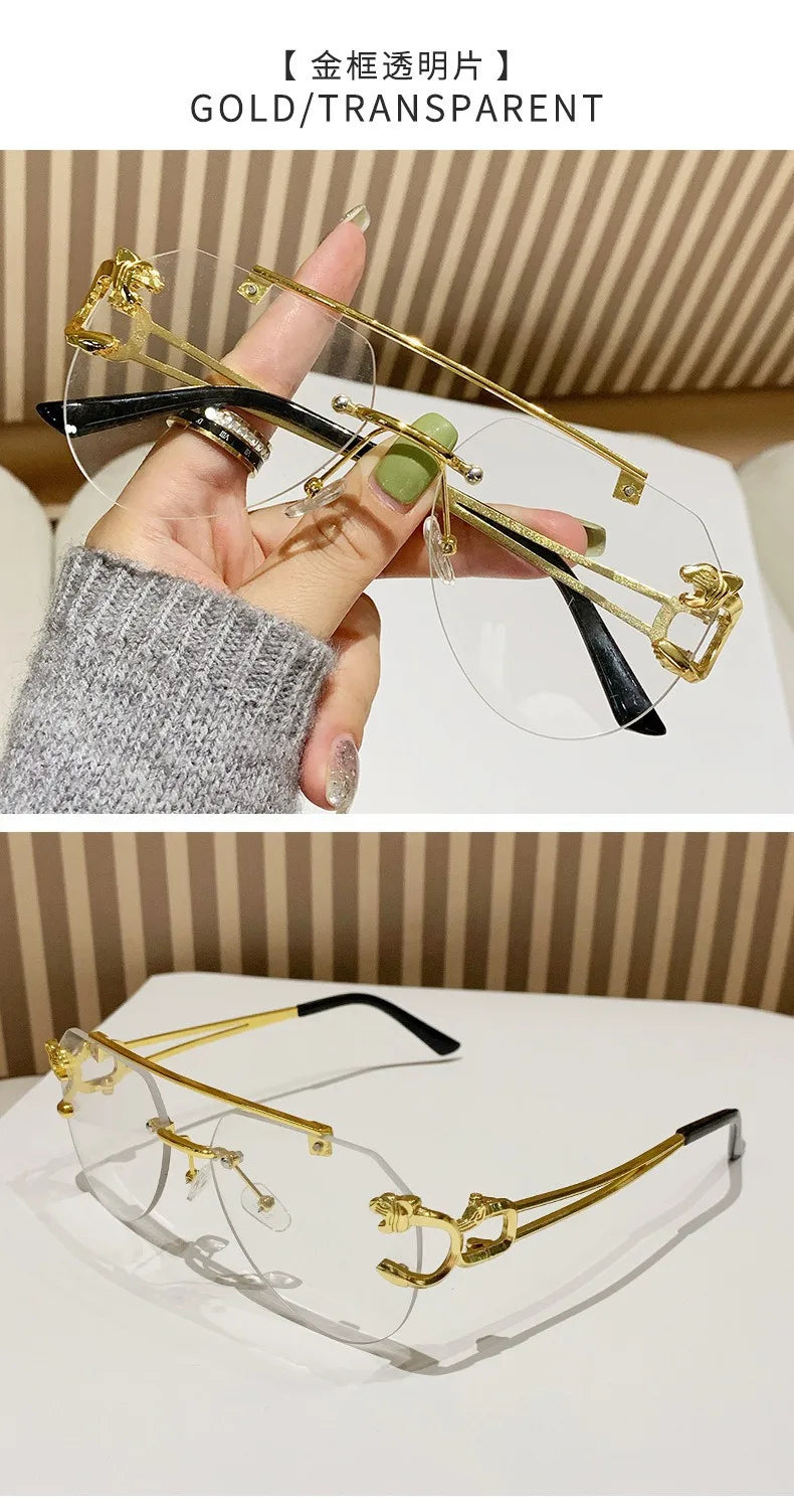 Keret nélküli női napszemüveg, luxus, designer, vintage, UV400, férfi napszemüveg, Lunette, Shades De Soleil, Femme, Gafas De Sol, Mujer, Lentes