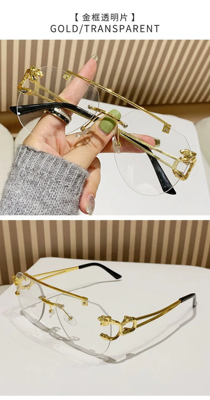 Keret nélküli női napszemüveg, luxus, designer, vintage, UV400, férfi napszemüveg, Lunette, Shades De Soleil, Femme, Gafas De Sol, Mujer, Lentes