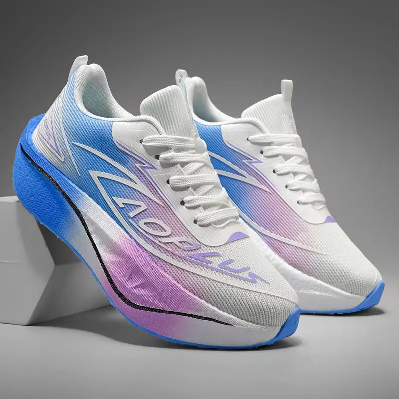 2026 Air Cushion Jogging Shoes Running Shoes Carbon Board Marathon Men Sports Breathable Lightweight Women's Nonskid Sneakers