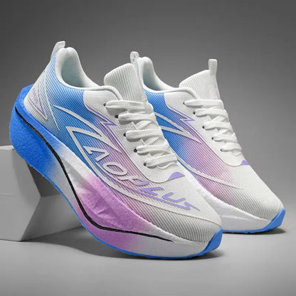 2026 Air Cushion Jogging Shoes Running Shoes Carbon Board Marathon Men Sports Breathable Lightweight Women's Nonskid Sneakers