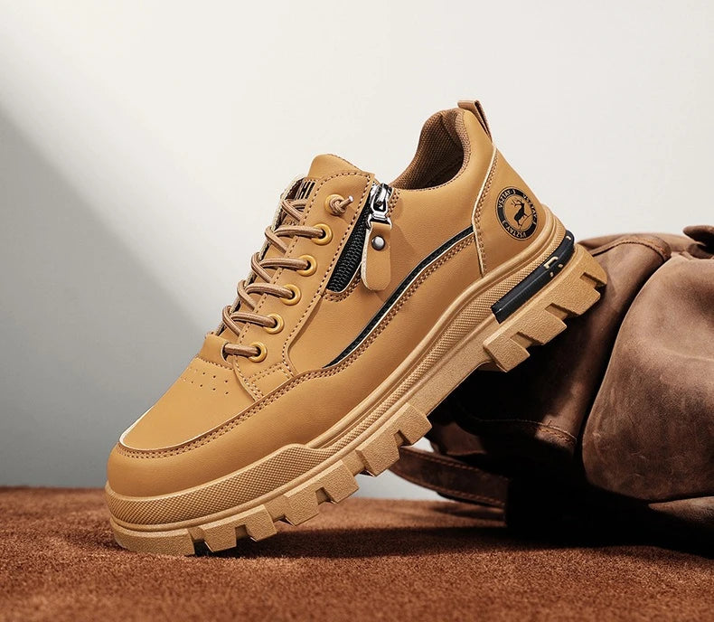 Chaussures de sport décontractées pour homme, pour la randonnée et les activités de plein air, tendance, mode urbaine, confortables, à semelle épaisse