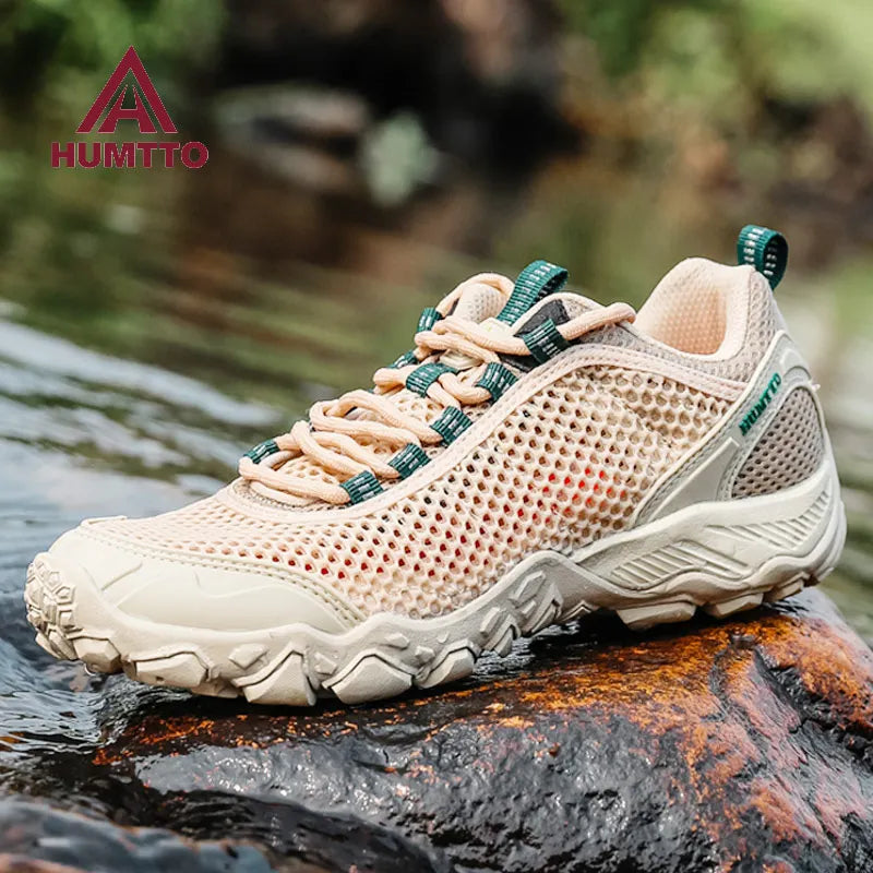 HUMTTO Pantofi de drumeție pentru bărbați, pantofi respirabili pentru sporturi în aer liber, pantofi de alpinism, pantofi de vânătoare pentru femei, adidași de trekking, ghete până la gleznă, pantofi tactici