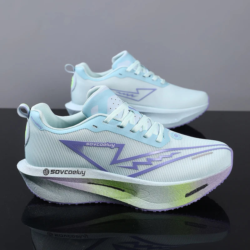 Men's Running Shoes Breathable Non-slip Outdoor Sports Tennis Women's Casual Sneakers Marathon Jogging Walking Flat Shoes