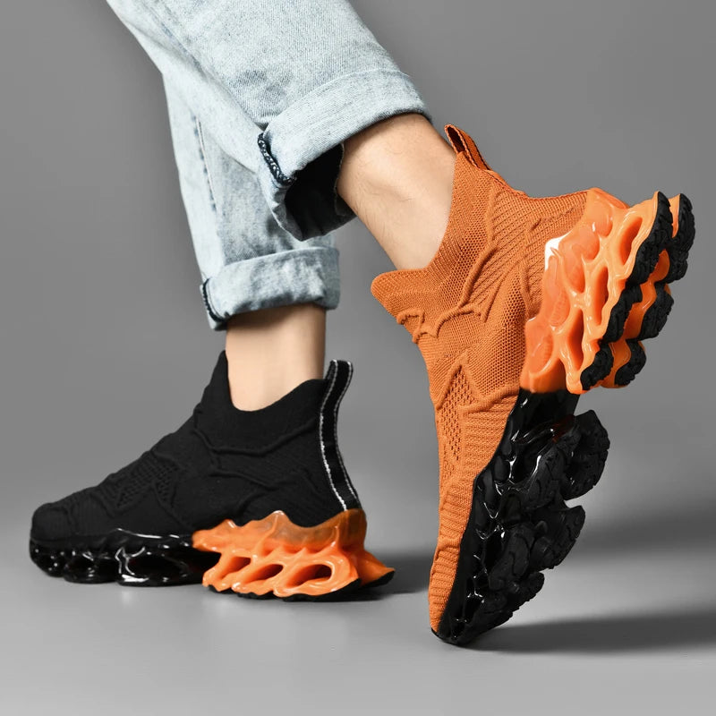 Herrenschuhe Sneaker Herren-Freizeitschuhe Tennisschuhe Luxusschuhe Turnschuhe Rennschuhe Atmungsaktive Schuhe Modische Slipper Laufschuhe für Herren
