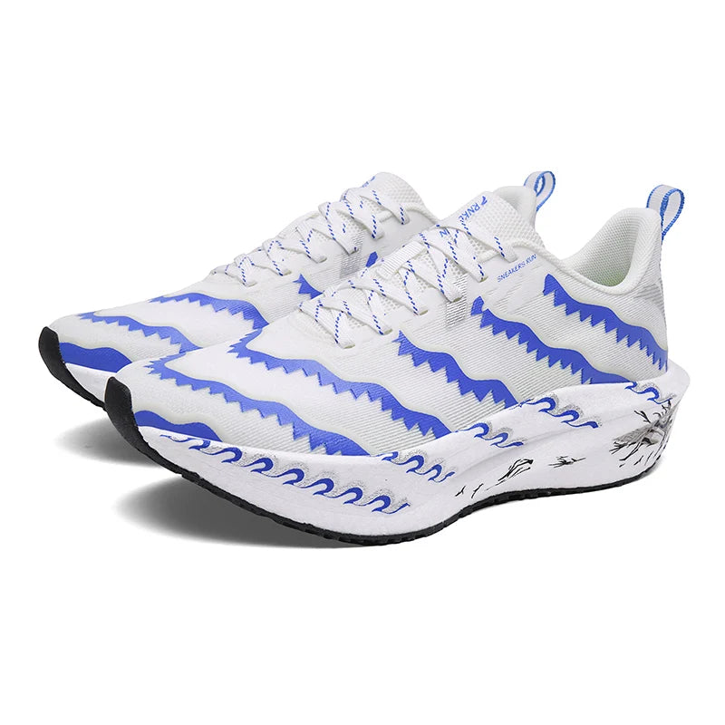 Chaussures de sport d'été pour homme et femme, légères, pour le marathon, respirantes, protégeant les pieds, idéales pour la marche