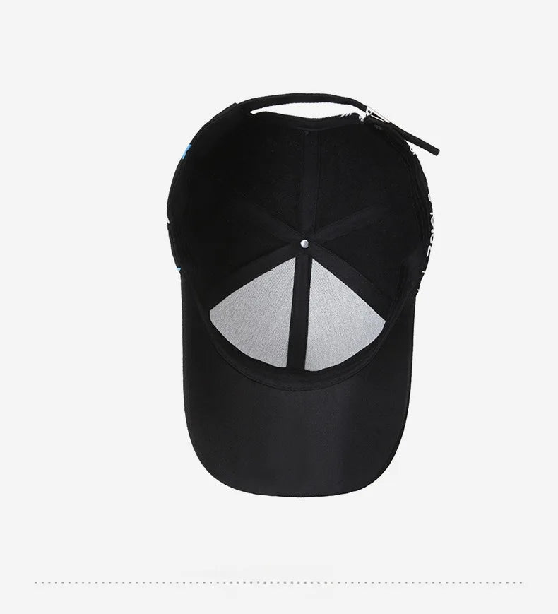 Șapcă de baseball unisex din bumbac cu imprimeu graffiti, pentru femei și bărbați, snapback trendy stil hip-hop, pentru exterior