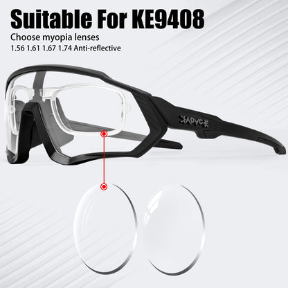 Kapvoe Herren-Marken-Angelbrille, Mountainbike- und Radfahrbrille, Damen-Rennradbrille, Fahrradbrille, Radsportbrille, Oculos Ciclismo