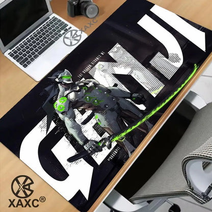 Mouse pad mare Overwatch Kawaii XXL pentru gaming, covoraș de birou PC, suport pentru tastatură, accesorii gamer, MousepadXAXC