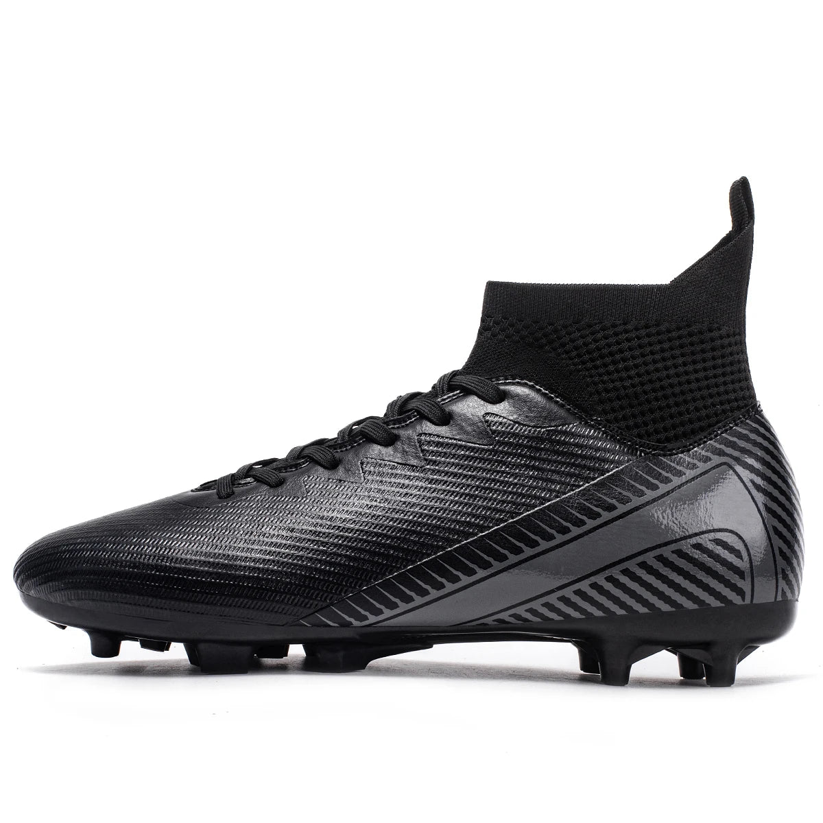 Professional Grass AG FG Soccer Shoes PU Fabric Integrated Upper TPU Tough Sole Wear Resistant Anti-slip Youth Footwear