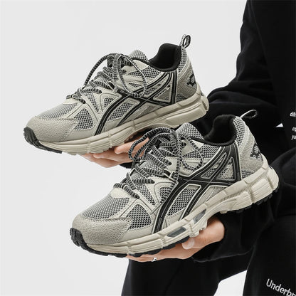 Men Casual Shoes Outdoor Breathable Running Fashion Walking Leisure Lace-up Jogging Loafers Brand Sneakers Blade Comfortable