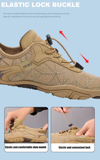 Herren-Watschuhe, Barfuß-Schuhe, schnell trocknende Strandschuhe, Outdoor-Schuhe, rutschfeste Schuhe, Schwimmschuhe für Stromströmungen, Tauchschuhe, Damenschuhe für Wassersport