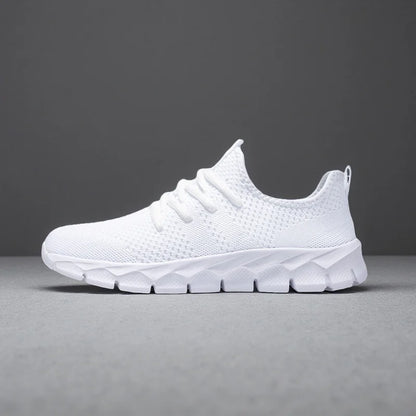 Zapatillas deportivas para hombre de malla ligeras; zapatos planos informales para mujer; zapatillas deportivas de running para hombre; zapatillas de tenis blandas y transpirables; zapatillas deportivas para hombre.