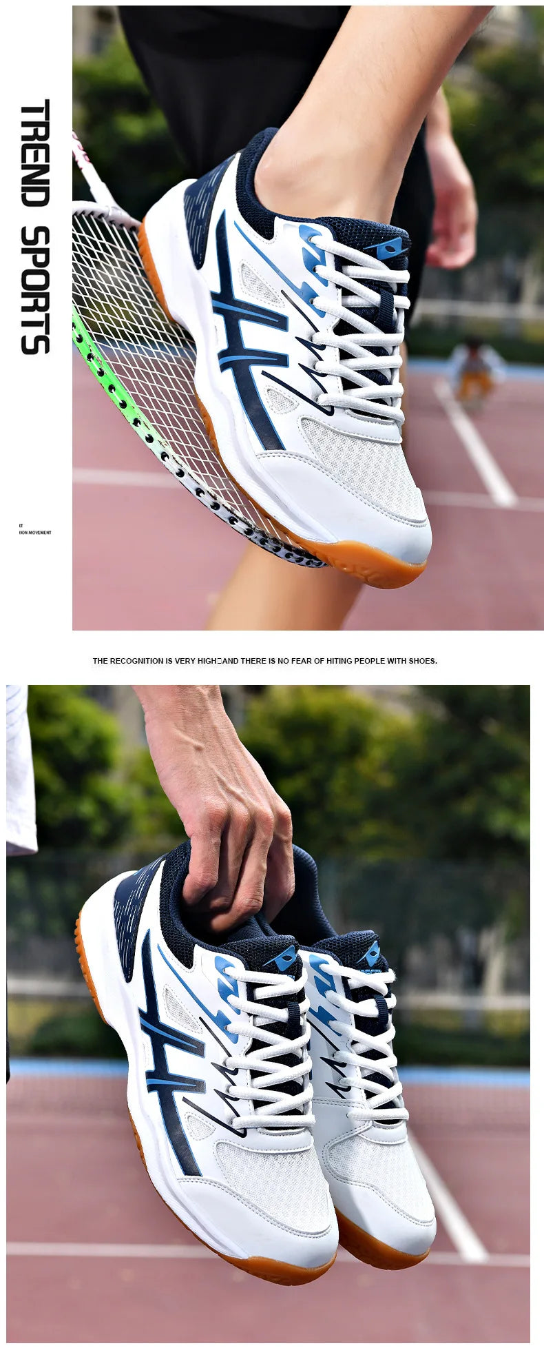TaoBo Nye badmintonsko til mænd, størrelse 36-45, tennissko, udendørs sport, professionelle håndboldsko, sneakers til mænd og kvinder