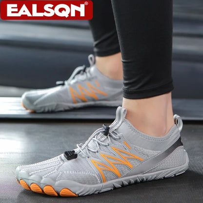 Lehké pánské outdoorové tréninkové boty na běhání naboso, rychleschnoucí plavecké boty, sportovní boty do tělocvičny, fitness a na jogging