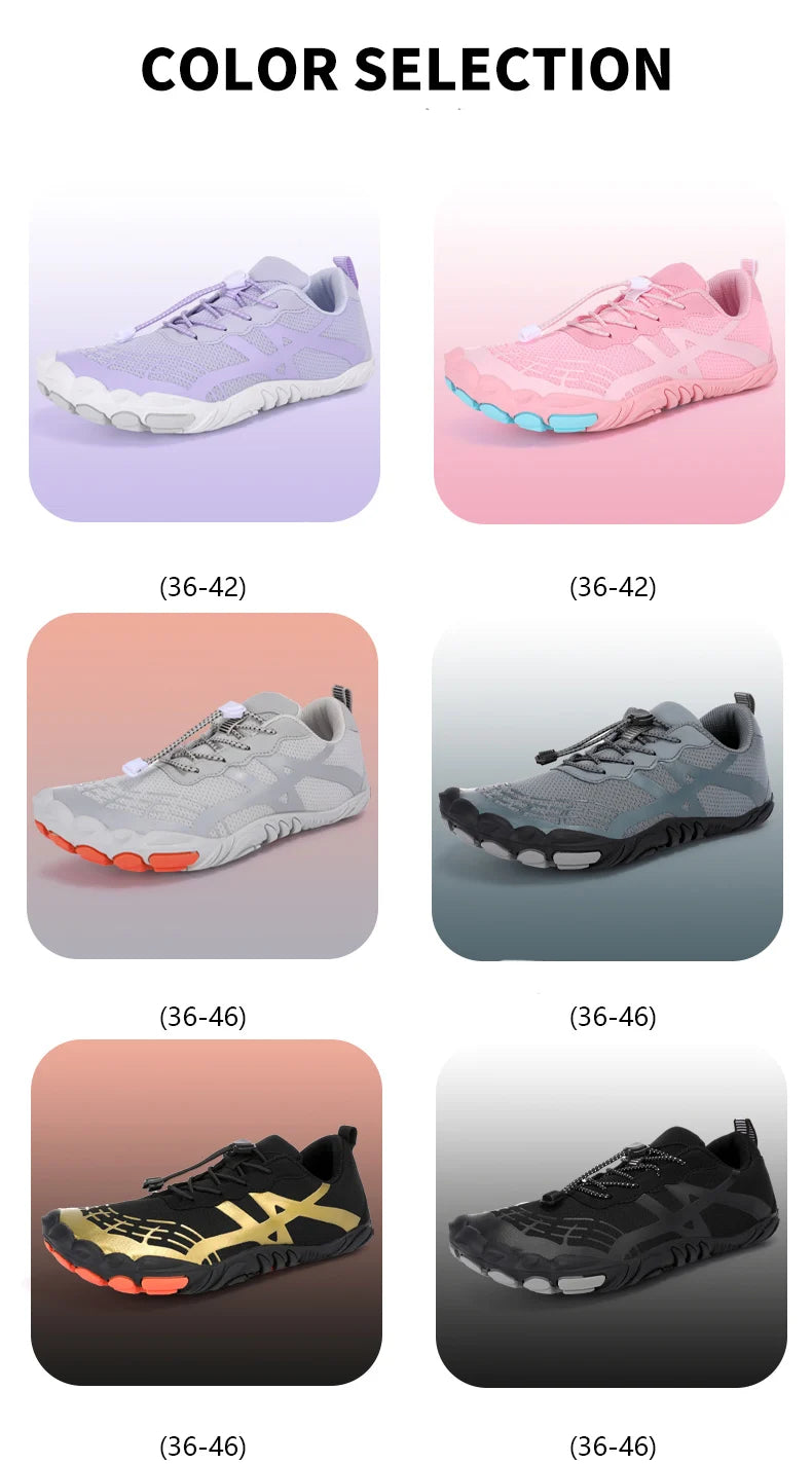 Zapatillas acuáticas para deportes al aire libre, zapatillas minimalistas, de secado rápido, para la playa, la natación, el fitness, para vadear, el senderismo y el ciclismo.