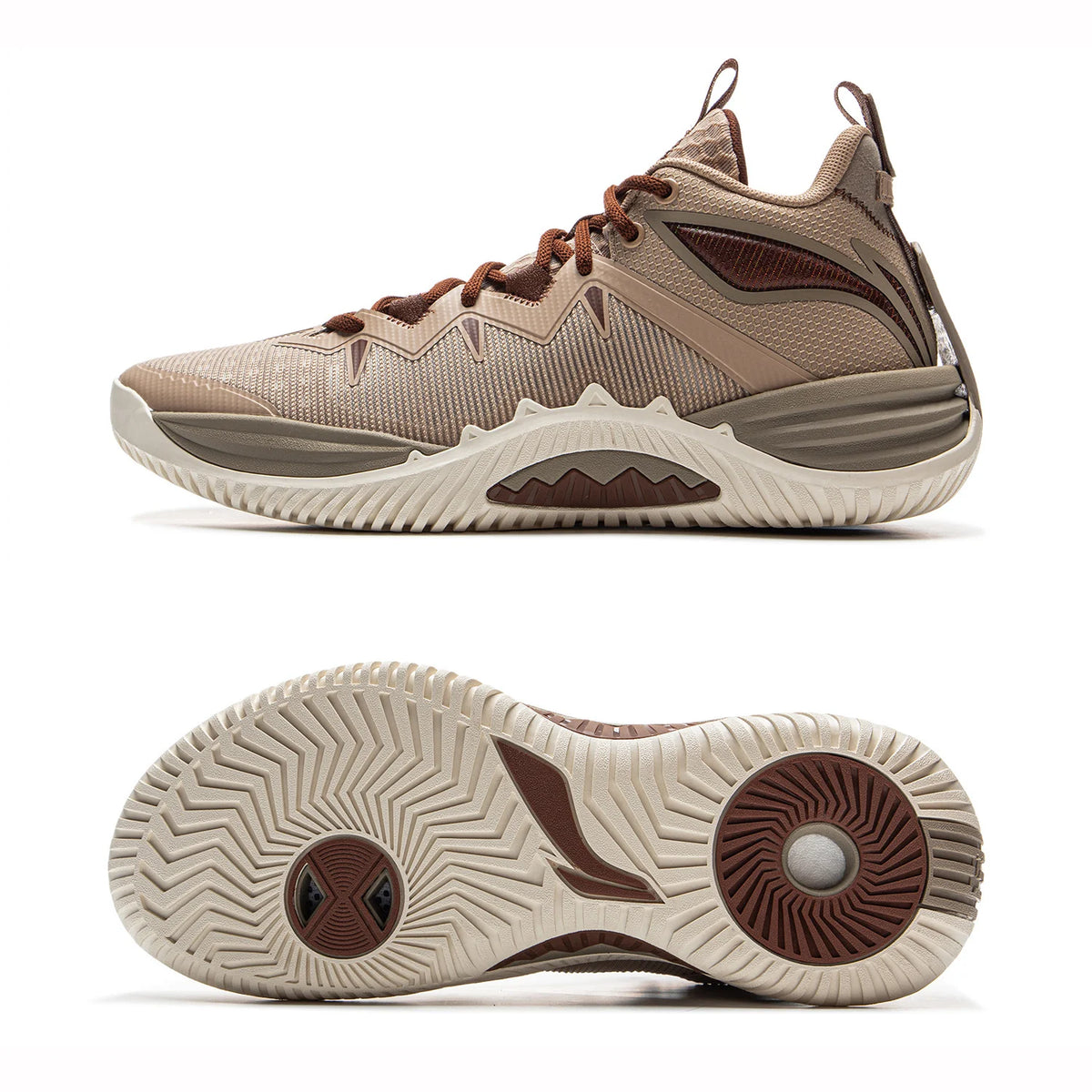 Pánske outdoorové basketbalové topánky Li-Ning BADFIVE STORM s tlmením BOOM a technológiou TUFF OS – športové tenisky LiNing ABFV017