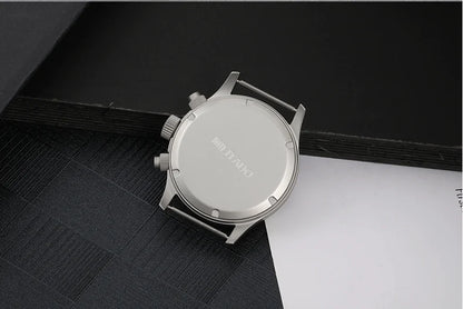MILITADO Chronograph 39mm Watch BGW-9 Luminous Retro Military 100m Waterproof VK61 Quartz Movement Steel Vintage Men Wristwatch