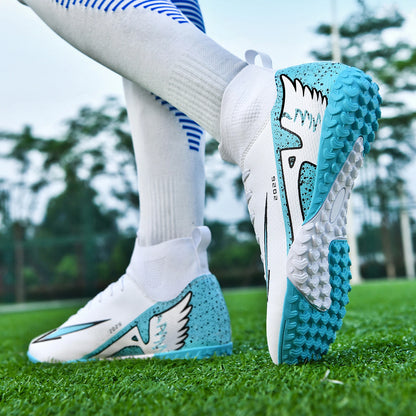 Profesjonalne buty piłkarskie dla mężczyzn, buty piłkarskie dla dorosłych, buty piłkarskie typu cleat, ultralekkie buty treningowe do piłki nożnej, buty sportowe do uprawiania sportów na świeżym powietrzu