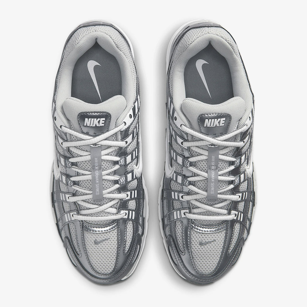 Nike Originals P-6000 Låga snörskor för damer, slitstarka fritids- och sportskor IO3496-001