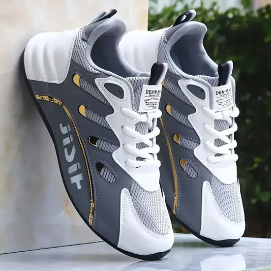 Chaussures de sport pour hommes, respirantes et confortables, idéales pour les activités sportives en plein air.