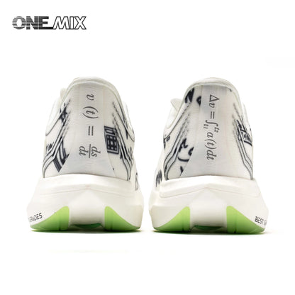 ONEMIX-Nylon Carbon Board Marathon Running Racing Shoes, Professional Stable Support, Shock-relief, Ultra-light Rebound Sneaker