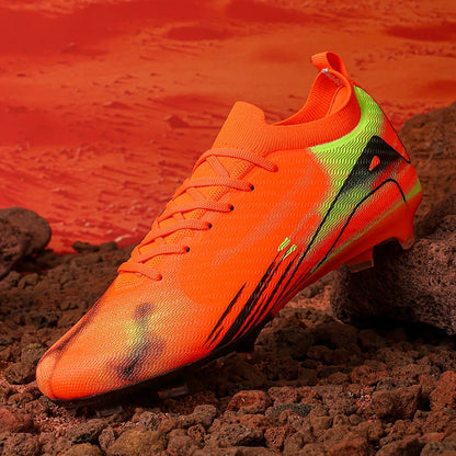 Herren-Fußballschuhe FG – rutschfeste Trainingsschuhe – Fußballschuhe mit langen Stollen – ultraleichte Outdoor-Schuhe – Dropshipping