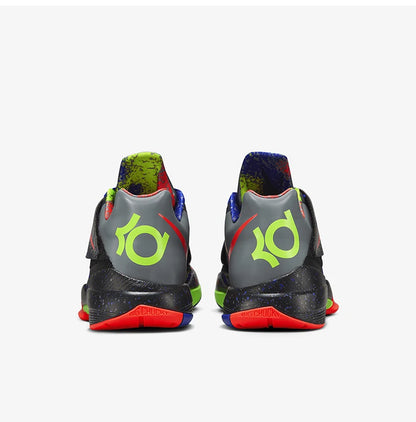 Nike genuine KD 4 NERF Herren-Basketballschuhe Low Cut, stoßdämpfend und praktisch, FQ8180-400