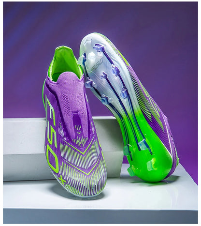 Men's Soccer Shoes Grass Football Boots Ultralight Sport Comfortable Indoor Cleats Non Slip Fg Turf Futsal Adult Non-Slip