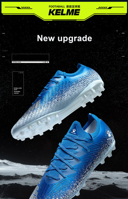 KELME Football Shoes Men's MG Adult Game Short Nails Professional Grass Non-Slip Shock Absorption Training Shoes  ZX80121057