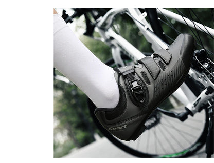 Pánské cyklistické boty bez přezek, boty na ploché pedály pro MTB, protiskluzové gumové boty pro silniční kola, dámské závodní boty na horská kola