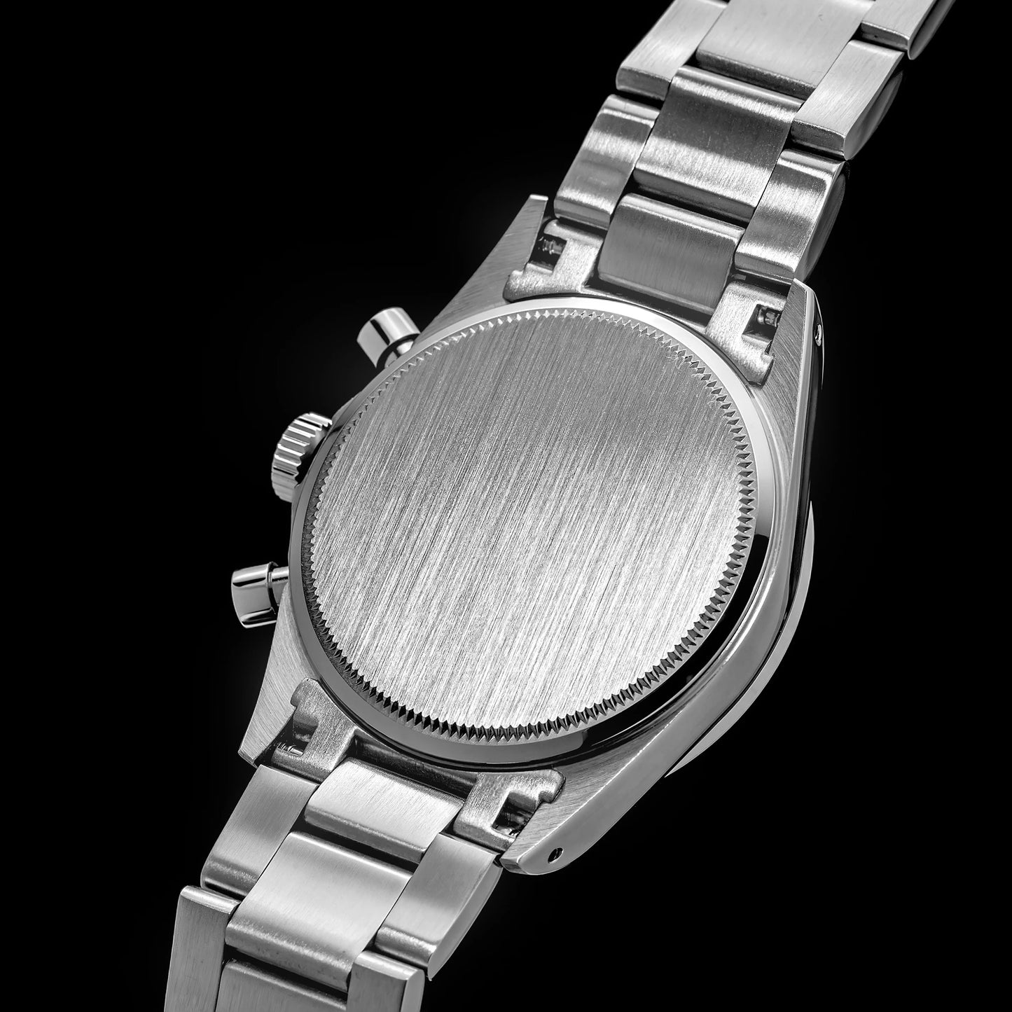 Thorn T010 37mm Quartz Watch VK63 Movement Mens Chronograph Watch Sapphire K9 Glass Luminous Waterproof Fashionable Retro Watch