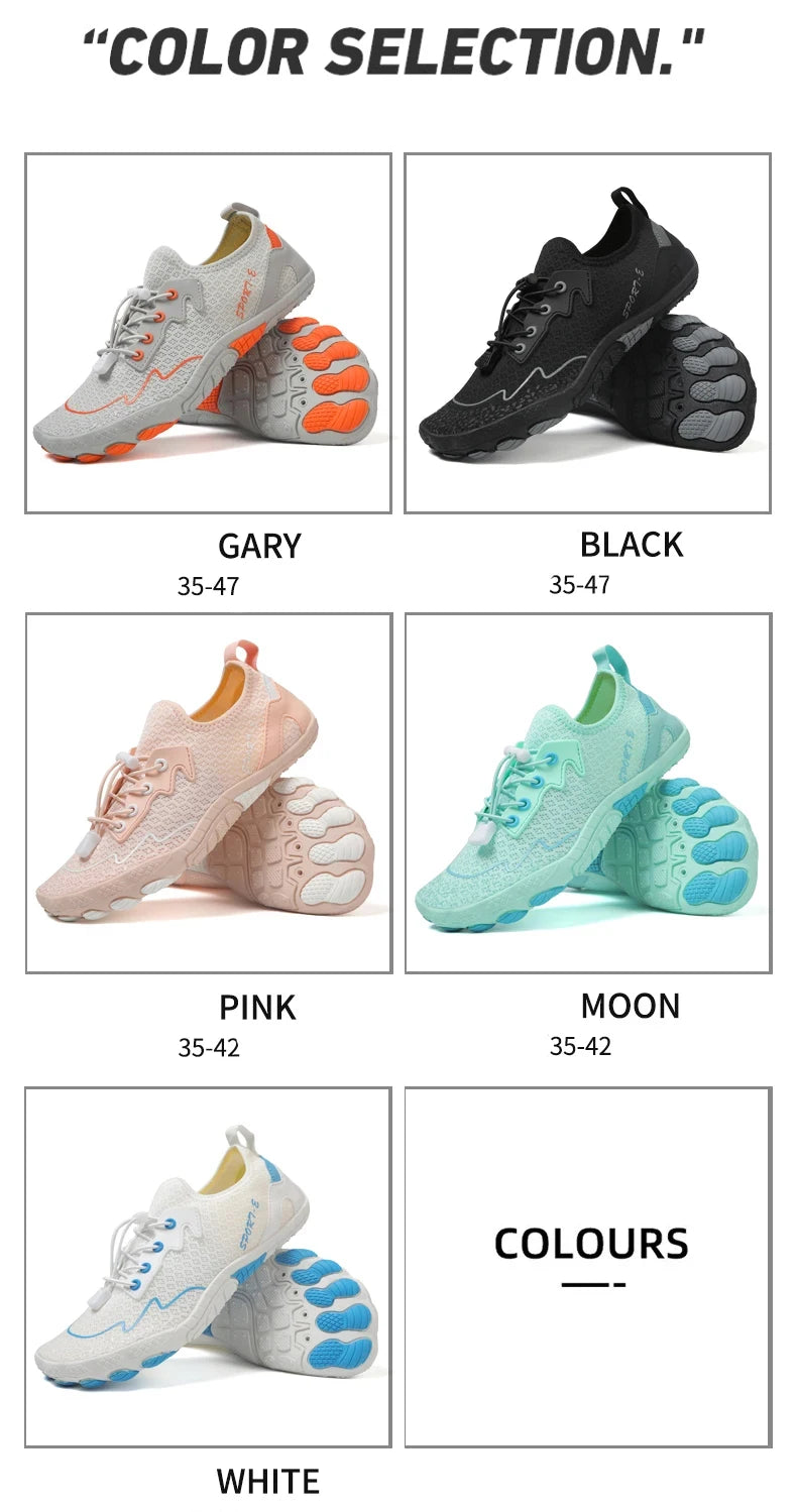 Herren-Watschuhe, Barfuß-Schuhe, schnell trocknende Strandschuhe, Outdoor-Schuhe, rutschfeste Schuhe, Schwimmschuhe für Stromströmungen, Tauchschuhe, Damenschuhe für Wassersport