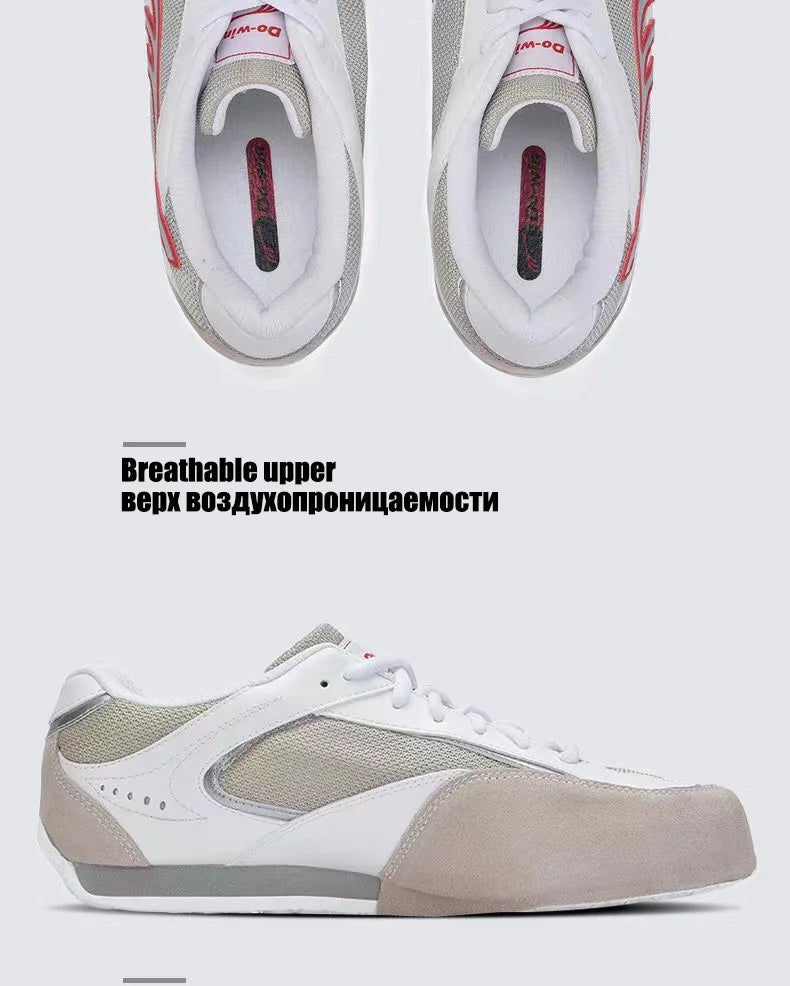 Pro Do-win Fecht-Schuhe für Kinder und Erwachsene – Professionelle Fecht-Schuhe – Rutschfeste Sneaker – Leicht – Echtleder – Wettkampf