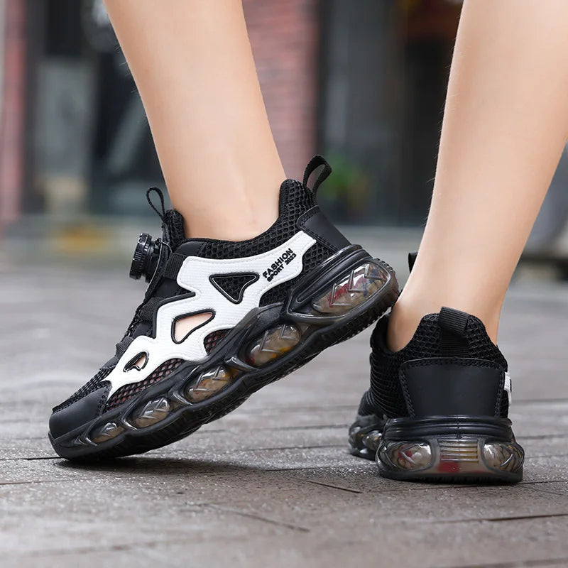 Children Sports Shoes Ultra Light Mesh Breathable School Training Running Shoes Soft Sole Anti Slip Casual Walking Shoes Kids