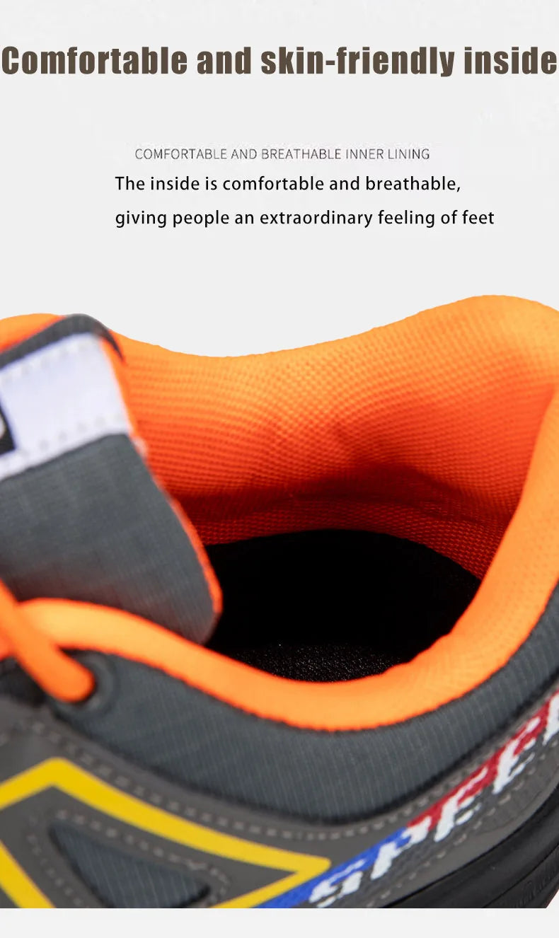 Men's Hiking Shoes Outdoor Sports Lace-Up Hiking Shoes Women's Hiking Sports Non-slip Hunting Tactical Sports Shoes