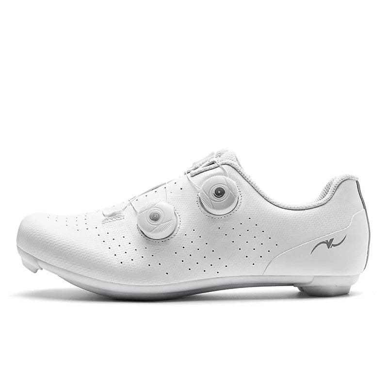Competition Cycling Sports Shoes Road Bicycle Shoes Unisex Breathable Self-Locking Racing Cycling Shoes