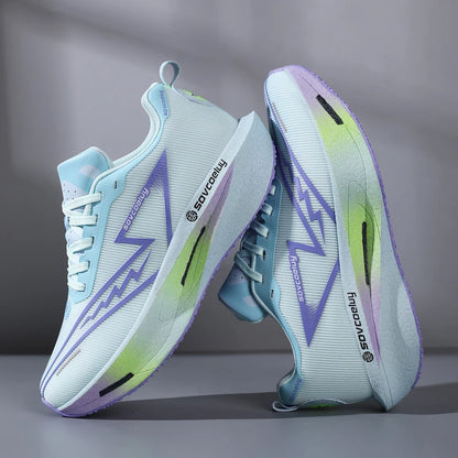 Vielseitige, rutschfeste und stoßdämpfende Carbon-Platten-Technologie für alle Jahreszeiten – Sport- und Freizeitschuhe, Laufschuhe, Fitnessschuhe, Unisex