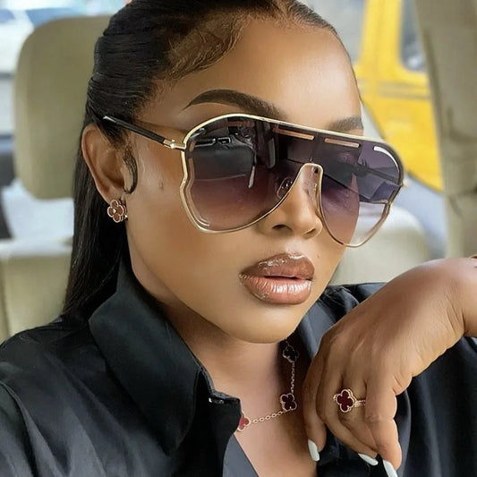 New Vintage Round Sunglasses Women Men Circular Pilot Sun Glasses Female Oval Eyewear Sunglasses for Male Female Eyeglasses