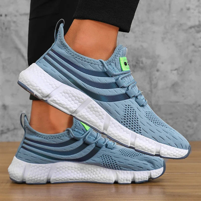 Herren-Freizeitsportschuhe, atmungsaktive, leichte Sneaker, rutschfeste flache Schuhe, Outdoor-Laufschuhe, Wanderschuhe, Tennis- und Sport-Joggingschuhe